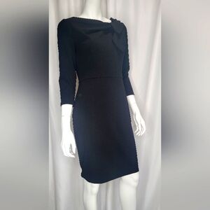 Calvin Klein Black ¾ Sleeve Dress
